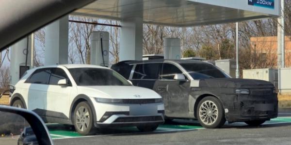 The Genesis GV90 looks massive charging&hellip;