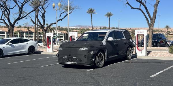 Genesis GV90 appears at a Tesla&hellip;