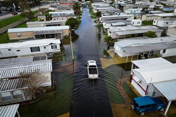 photo of After Hurricanes Helene and Milton, Bacteria and Chemicals May Lurk in Flood Waters image