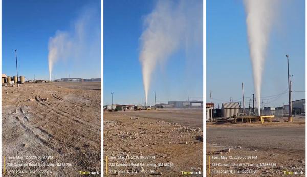 70-foot wastewater geyser reflects New…