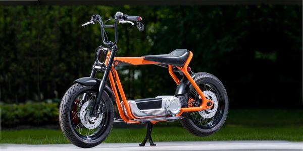 This is the fun electric moped…