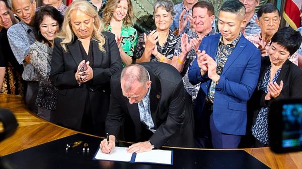 Hawaiʻi makes history as first state to…