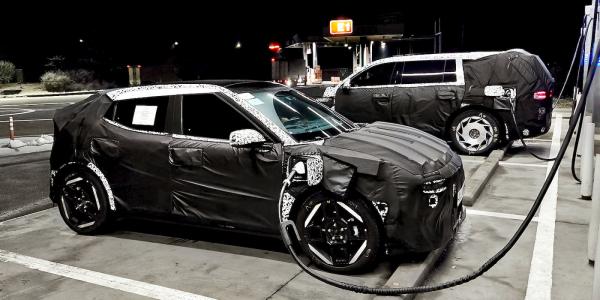 Hyundai’s electric hot hatch spotted racing down the&hellip;