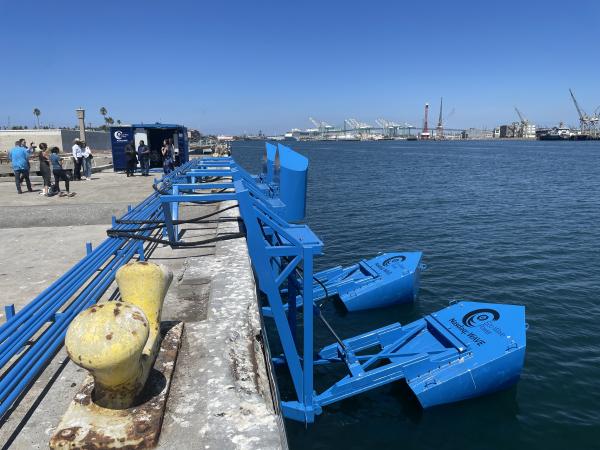 The first onshore wave power pilot…