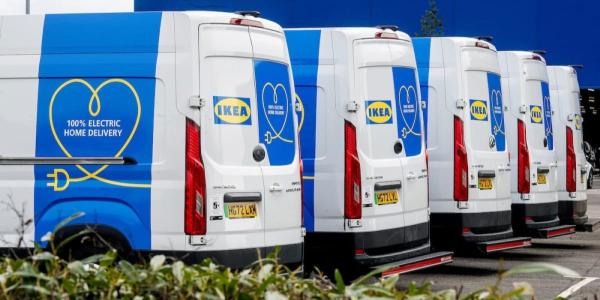 72% of IKEA Canada deliveries made by…
