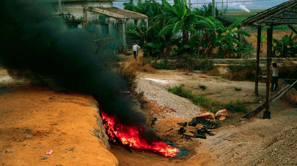 Plastic household waste burned as fuel&hellip;