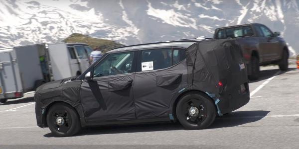 Here’s our closest look at the Kia EV2…