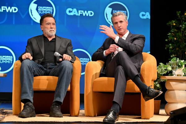 Gavin Newsom and Arnold Schwarzenegger&hellip;