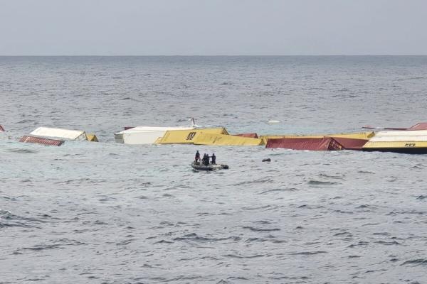 Cargo ship carrying ‘hazardous…