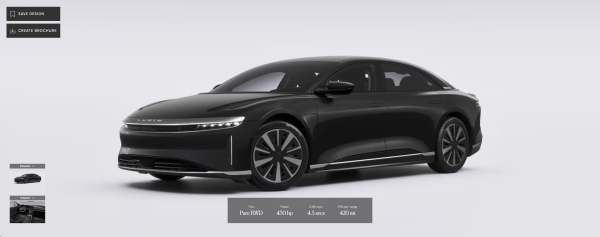 Lucid unveils its 2027 Air EV lineup with a new Stealth…