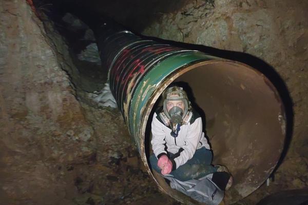 photo of To Stop the Mountain Valley Pipeline, a Young Activist Spends 36 Hours Inside it image