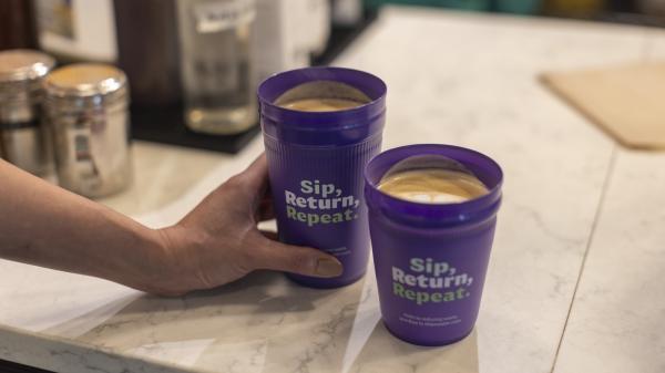 ‘Sip, return, repeat’: How this California city is trying to normalize reusable cups