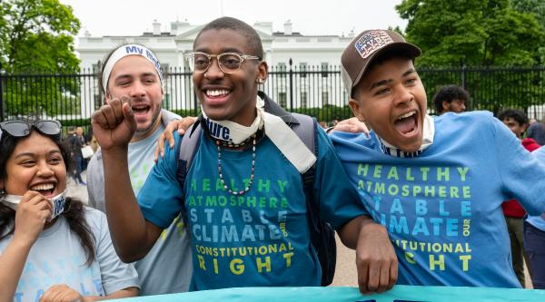 photo of Young Environmentalists Sue Over Executive Orders That Benefit Fossil Fuels image