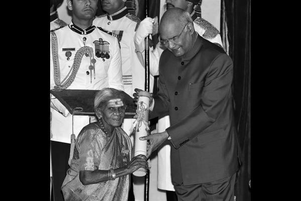 Saalumarada Thimmakka, mother of trees,…