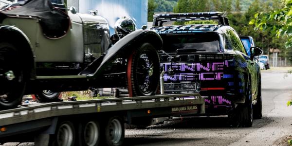 The Porsche Cayenne EV flexes its power…