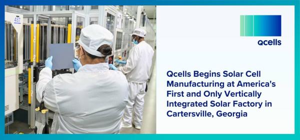 Largest Solar Cell Factory In USA Starts&hellip;