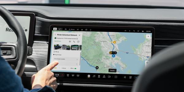 Rivian rolling out new navigation system…