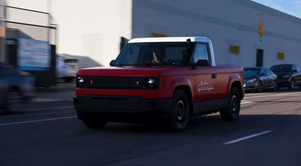 Jay Leno Drives A Slate Pickup Truck…