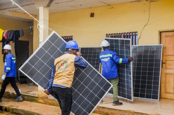 Solar initiative brings power to clinics and jobs to…