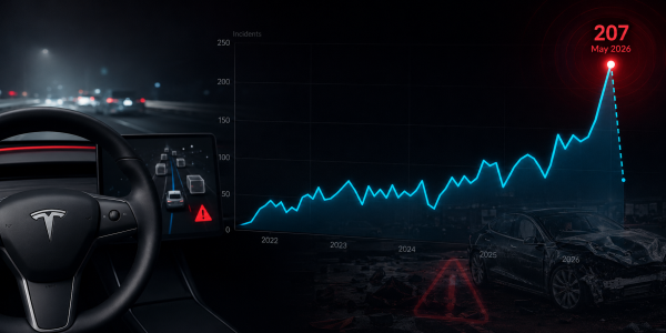 Tesla Autopilot and FSD crashes hit…