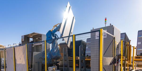 A 24/7 solar farm-building robot just hit the market