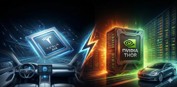 Tesla AI4 vs. NVIDIA Thor: the brutal…