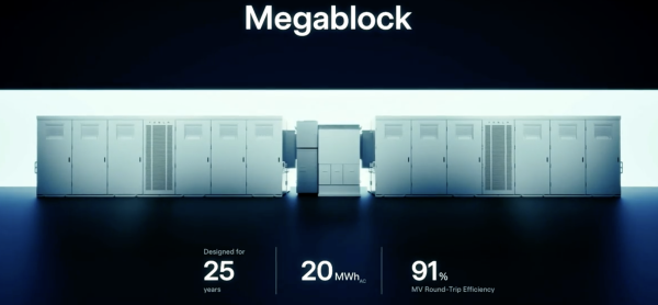 Tesla unveils Megablock and Megapack 3:…