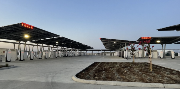 Tesla launches Oasis Supercharger with…