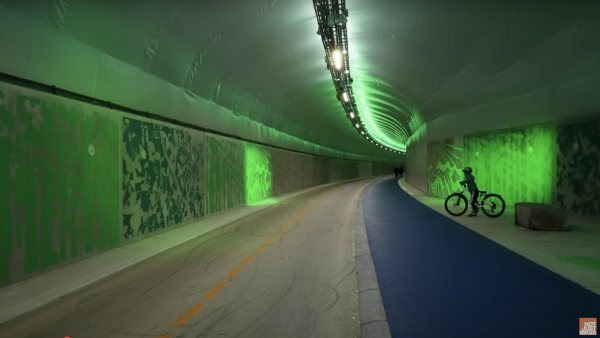 photo of Friday Video: Ride The Best Bike Tunnel In the World image