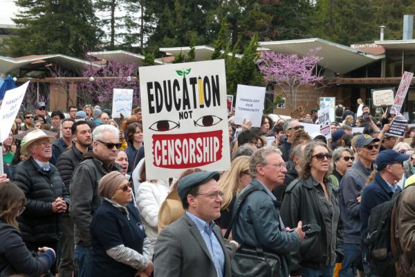 photo of UC Berkeley Faculty Organize Rally to Protest Trump’s Attacks on Academic Freedom image