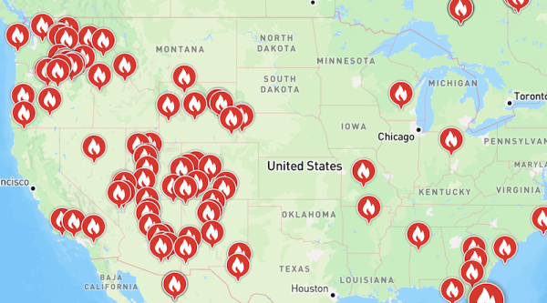 Heat, Drought, & Fires Disrupt USA’s&hellip;
