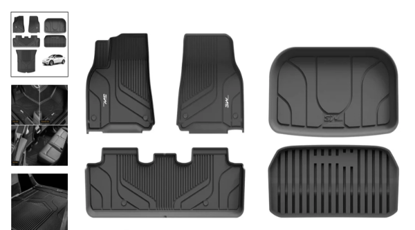 3Wliners Tesla Floor Mats — All The…