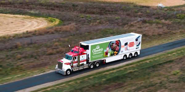 Battery electric, solar-powered reefer…