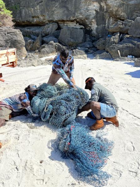 Indigenous rangers pull killer ‘ghost&hellip;