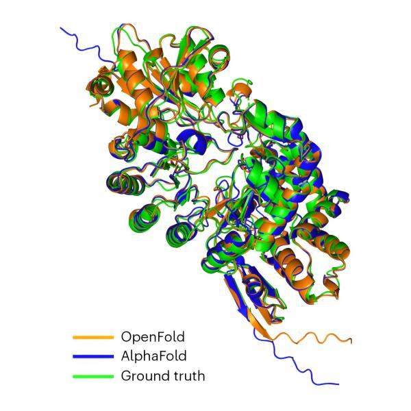 photo of AI, computation, and the folds of life: Supercomputers help train a software tool for the protein modeling community image