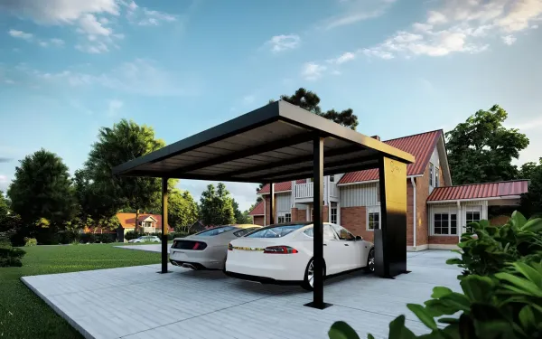 ARKA Energy’s Solar Awning Makes It…