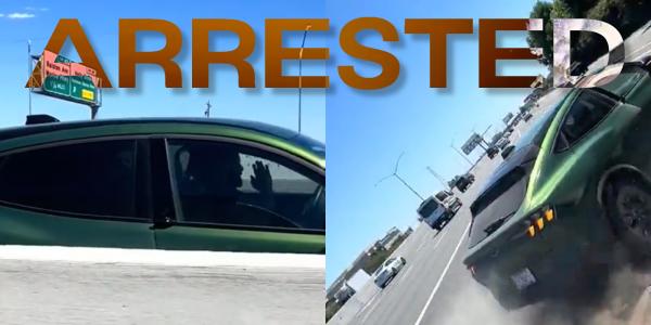 Out of control Mustang Mach-E in viral…