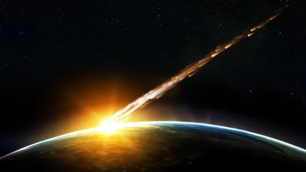 A massive asteroid slammed into the&hellip;