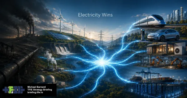 Electricity Wins Because It Breaks The&hellip;