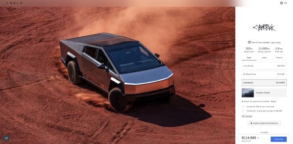 photo of Tesla’s answer to Cybertruck’s falling sales? Make it 15k more expensive image