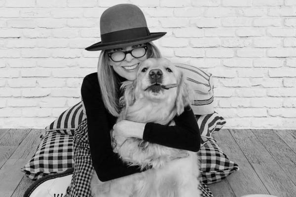 Diane Keaton, actress and animal…
