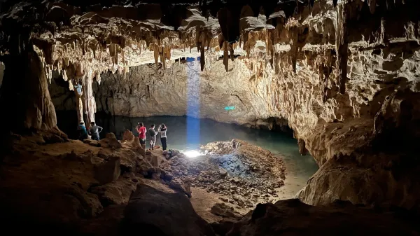 photo of Mexican cave stalagmites reveal the deadly droughts behind the Maya collapse image