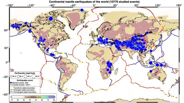 photo of Scientists just mapped mysterious earthquakes deep inside Earth image