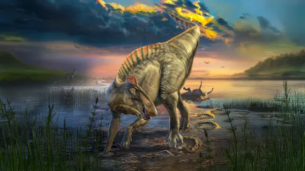 Dinosaur mummy found with hooves and a…