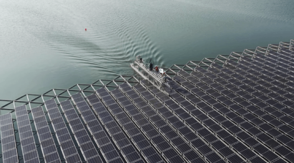 New Supersized Floating Solar System…