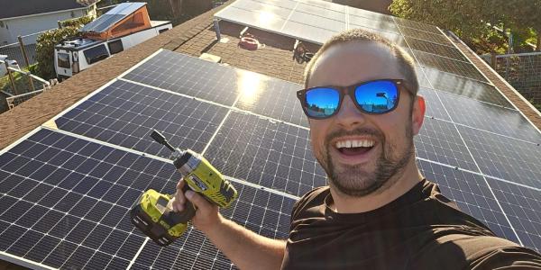 Home solar + battery + EV, one GMC&hellip;