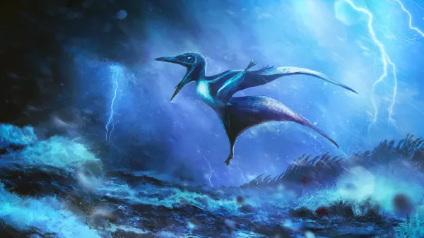 Baby pterosaurs died in ancient…