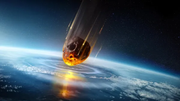 Scientists identify the rare meteorite…