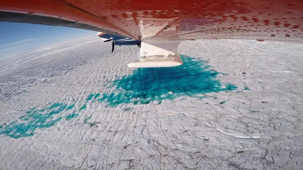 A Greenland glacier is cracking open in&hellip;