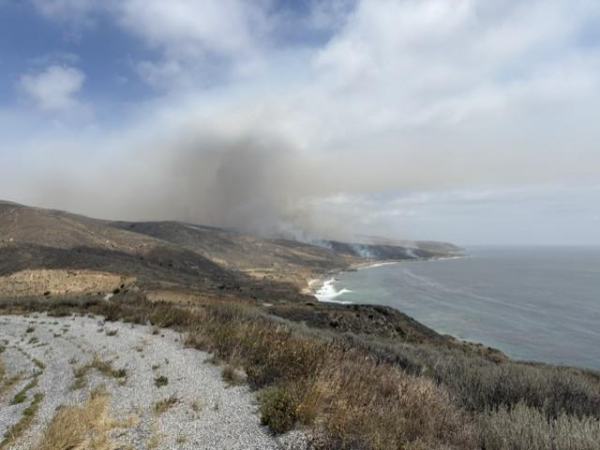 Fire in the ‘Galapagos of North…